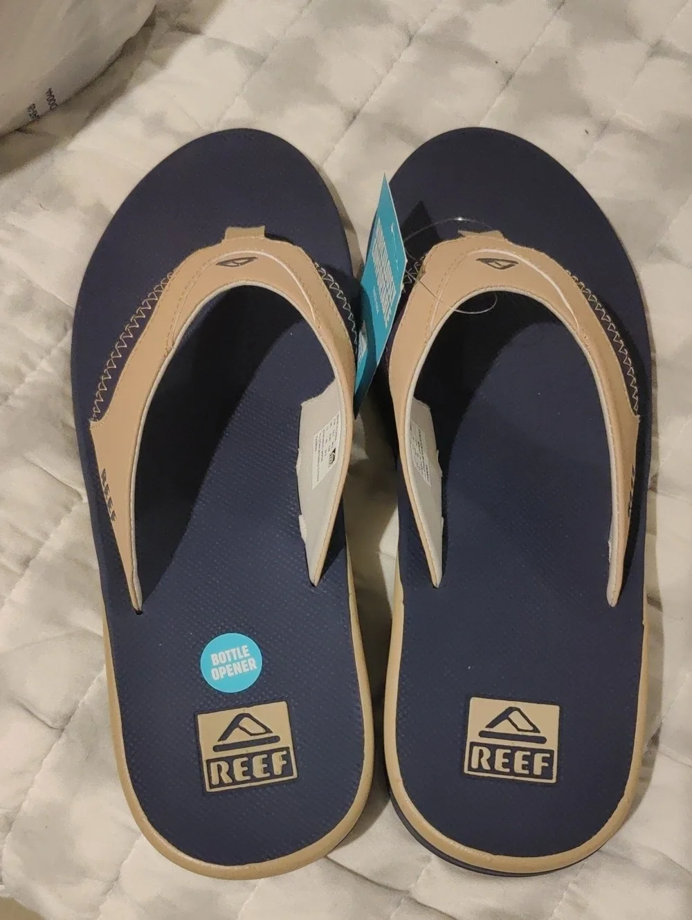 New!Reef Mens Fanning Pool Beach Core Holiday Flip Flops Thongs Sandals Y2K